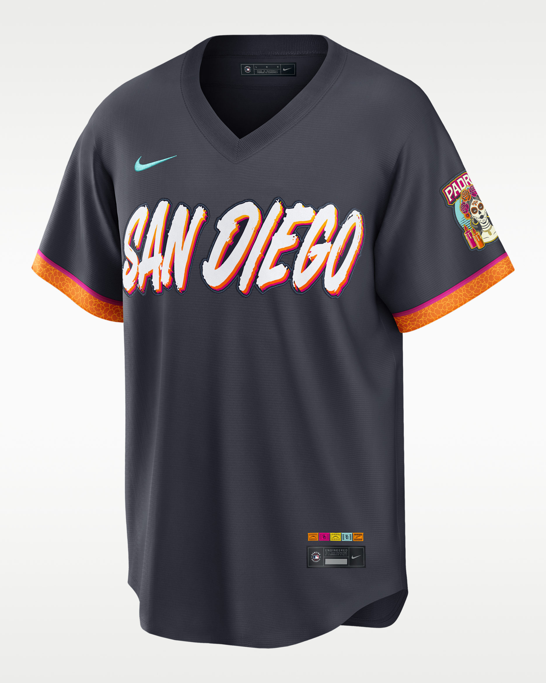 サンディエゴ・パドレス　NIKE San Diego Padres City Connect Men's Nike MLB Stadium Jersey. Nike.com